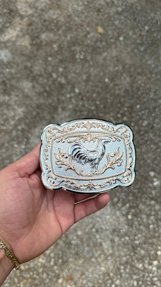 El Gallo Belt buckle