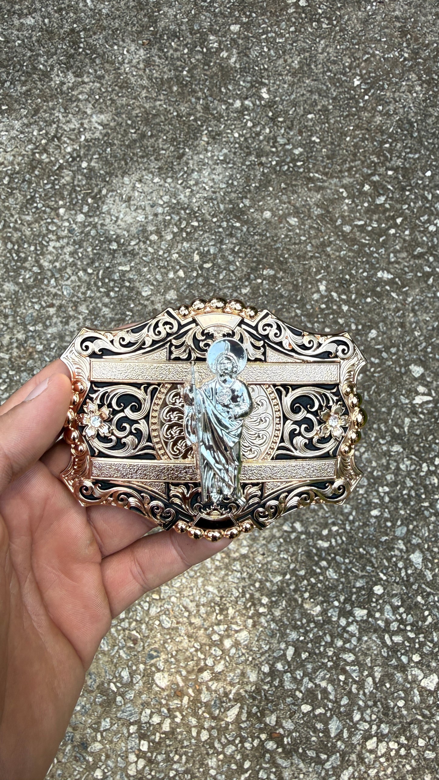 San Judas Heritage Buckle